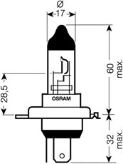OSRAM 62203 - Лампа накаливания