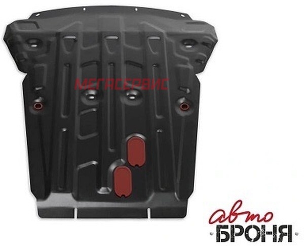 Автоброня 111005231 Защита картера для BMW X5 (F15) и X6 (F16) с крепежом