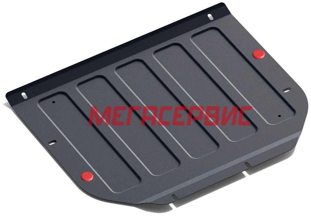 АвтоБРОНЯ 111023181 Защита картера и КПП для Hyundai Santa Fe (2010–2012, 2.2d/2.4)