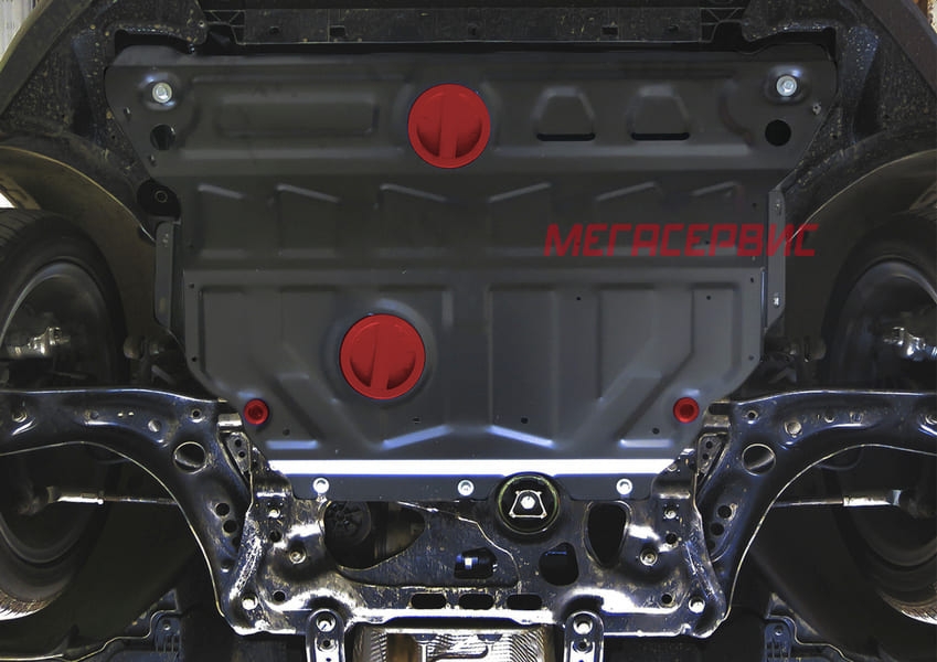 Изображение АвтоБРОНЯ 111.051.14.1 Защита картера для Skoda Octavia A7 1.8мм АвтоБРОНЯ 111.051.14.1 Защита картера для Skoda Octavia A7 1.8мм