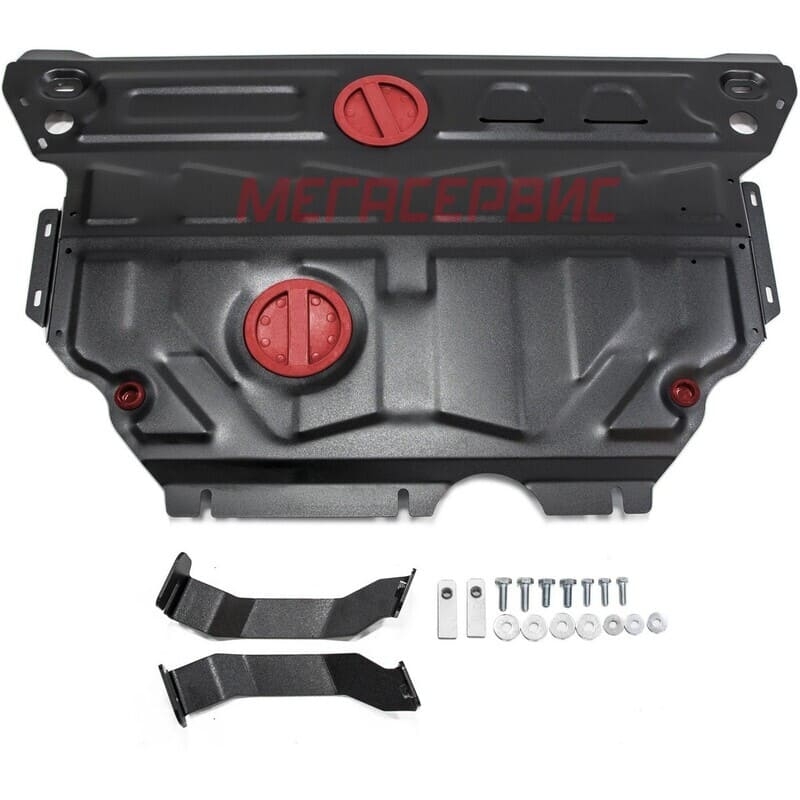 АвтоБРОНЯ 111.051.14.1 Защита картера для Skoda Octavia A7 1.8мм