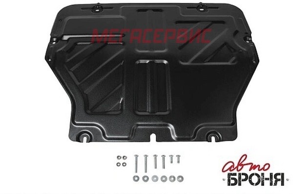 АВТОБРОНЯ 111058062 Защита картера и КПП для VW Transporter / Multivan / Caravelle T5, T6