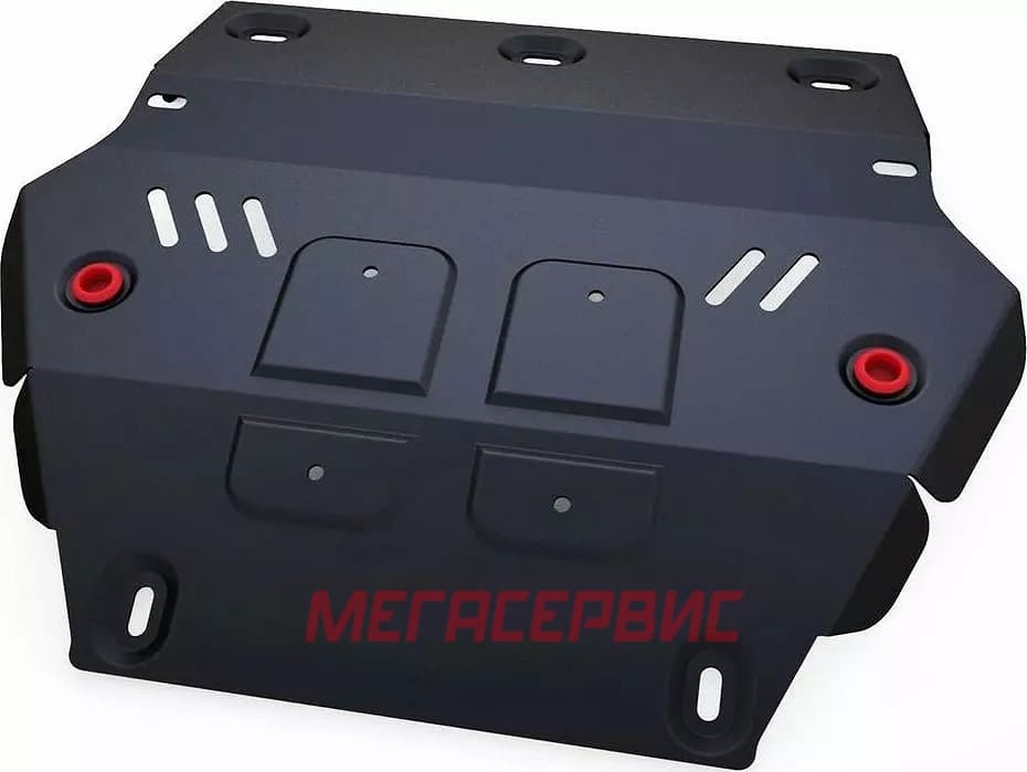 АвтоБРОНЯ 111041601 Защита радиатора + крепеж для Isuzu D-Max (2012–н.в.)