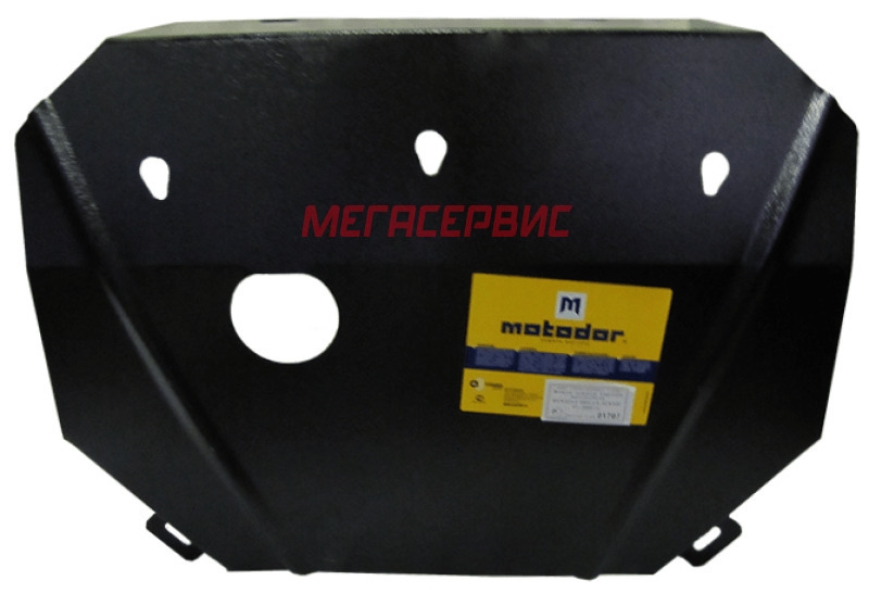 Motodor 01707 Защита картера и КПП для Renault Megane I (1995-2003), сталь 2 мм
