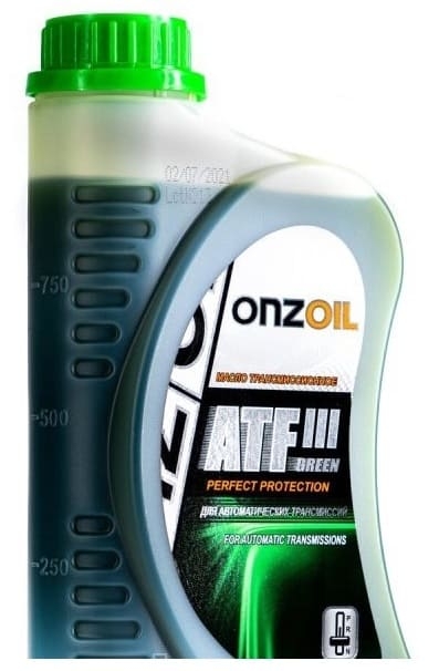 Масло трансмиссионное Onzoil ATF III Green 0.9 л