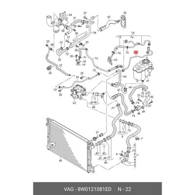 VAG 8W0121081ED VAG 8W0121081ED