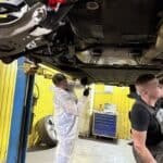 Снимаем защиты днища